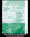 Title details for Academic Writing by Stephen  Bailey - Available
